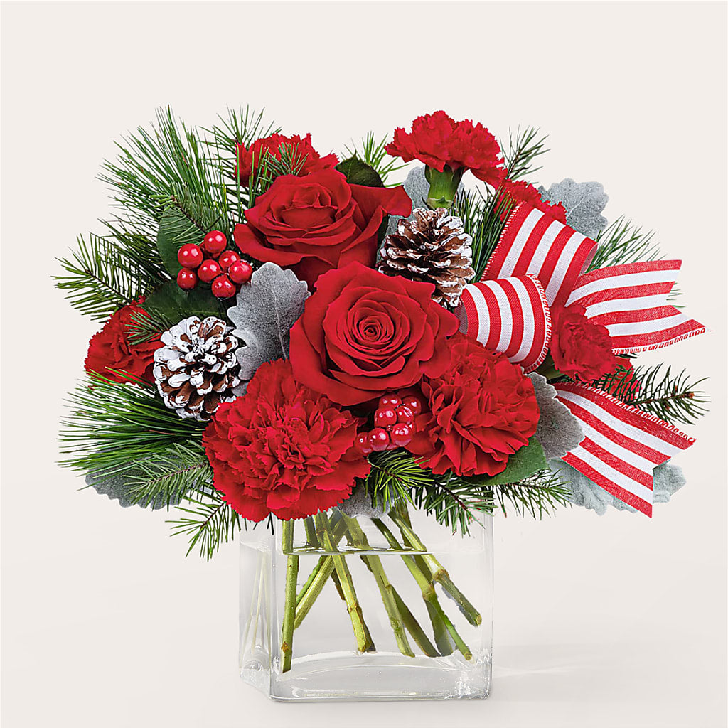 Baking Spirits Bright Bouquet – Olive Branch Flowers, Chittenango NY