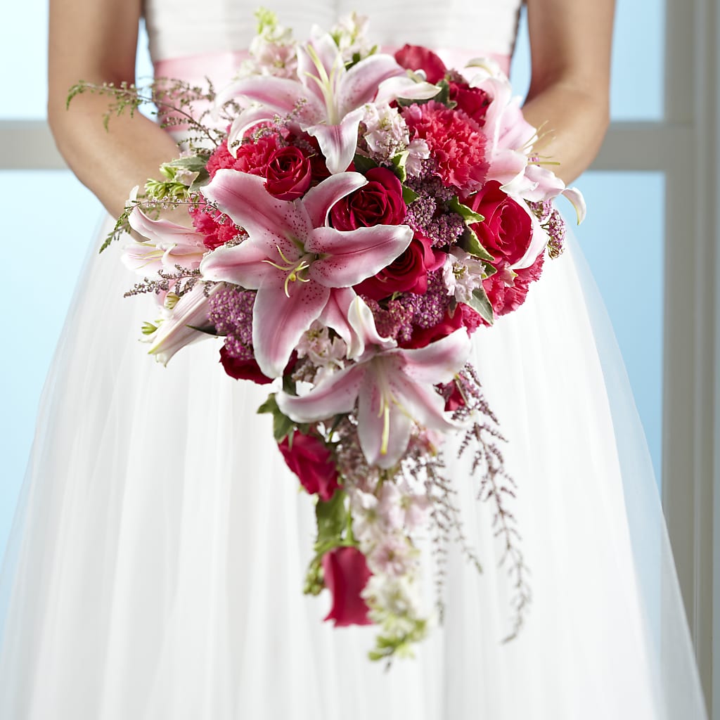 Lily & Rose Bouquet – Olive Branch Flowers, Chittenango NY