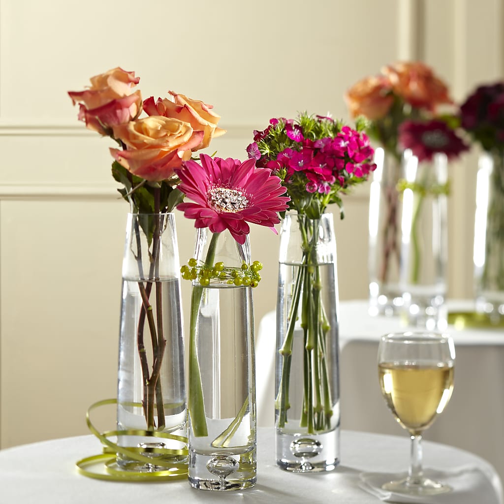 Sparkling Toast Centerpiece – Olive Branch Flowers, Chittenango NY