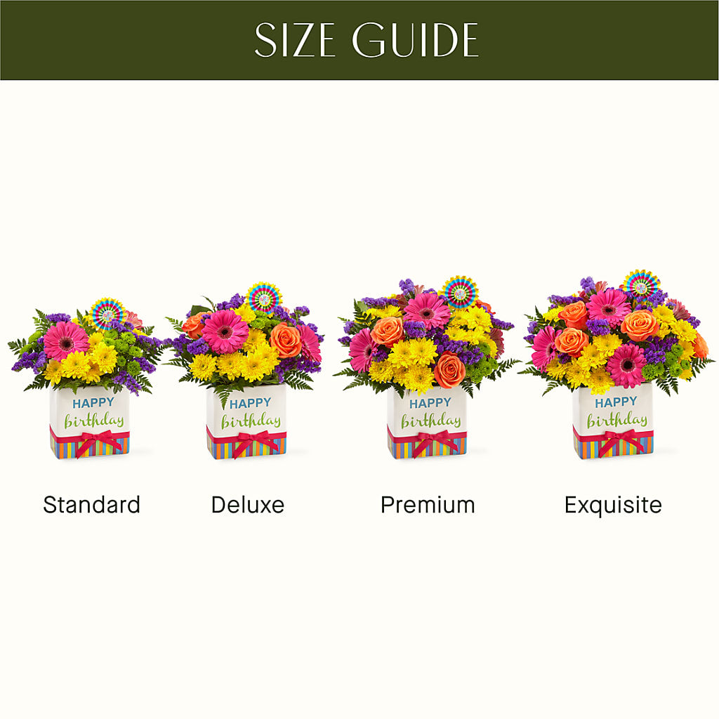 Birthday Brights Bouquet –  Olive Branch Flowers, Chittenango NY