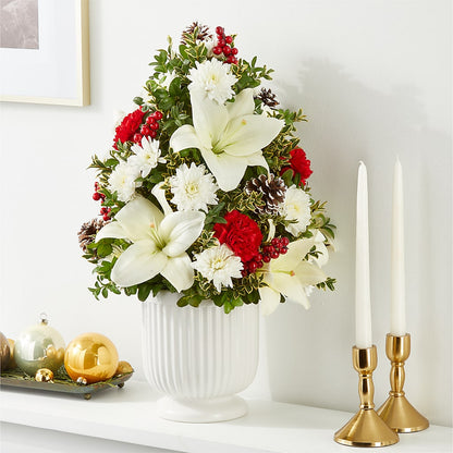 Festive Moments Tree –  Olive Branch Flowers, Chittenango NY