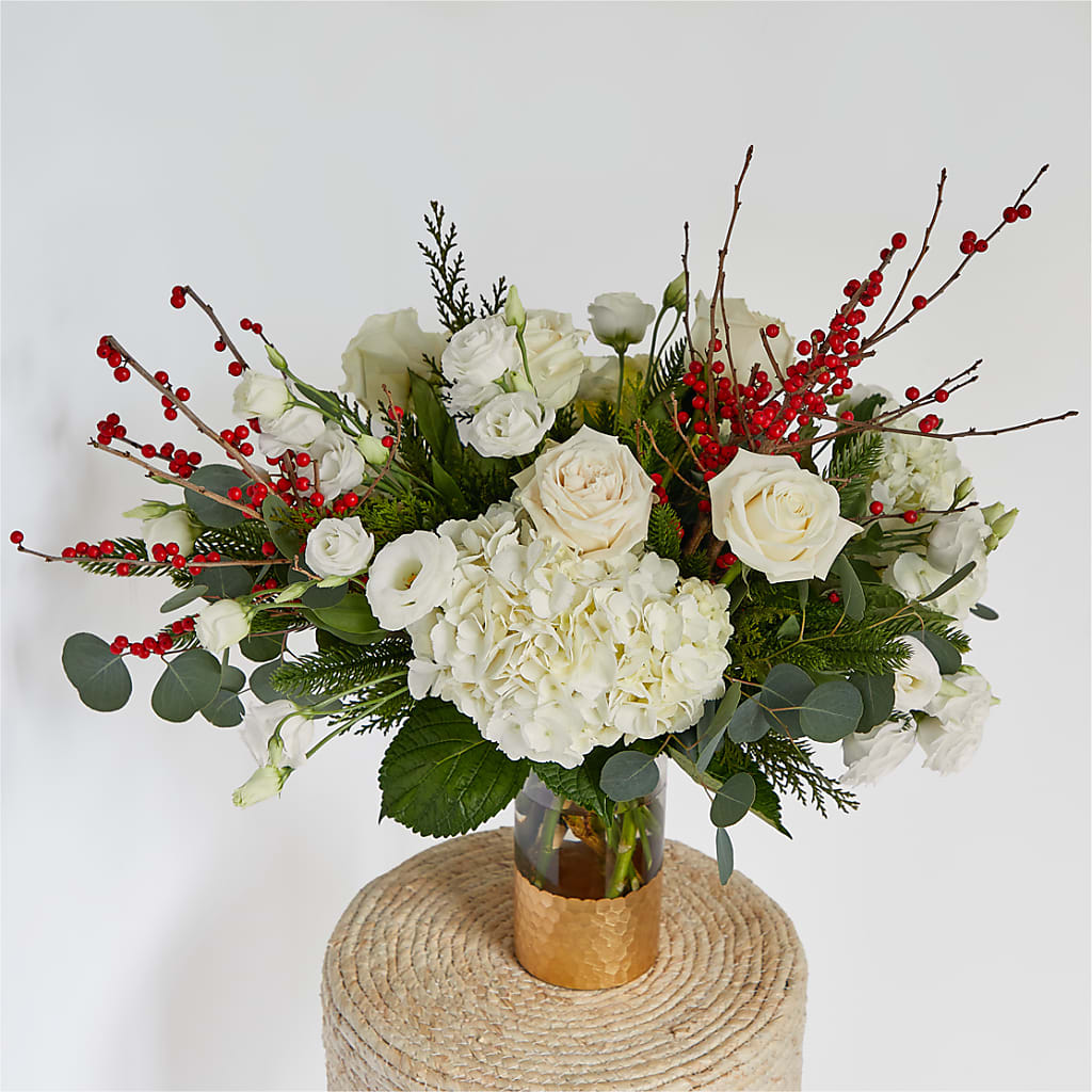 Frosted Windows Bouquet –  Olive Branch Flowers, Chittenango NY