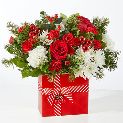 Presents Under the Tree Bouquet –  Olive Branch Flowers, Chittenango NY