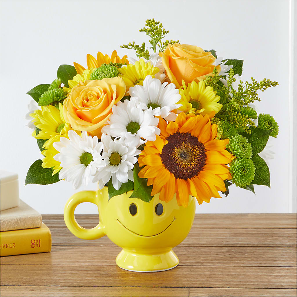 Be Happy Bouquet –  Olive Branch Flowers, Chittenango NY