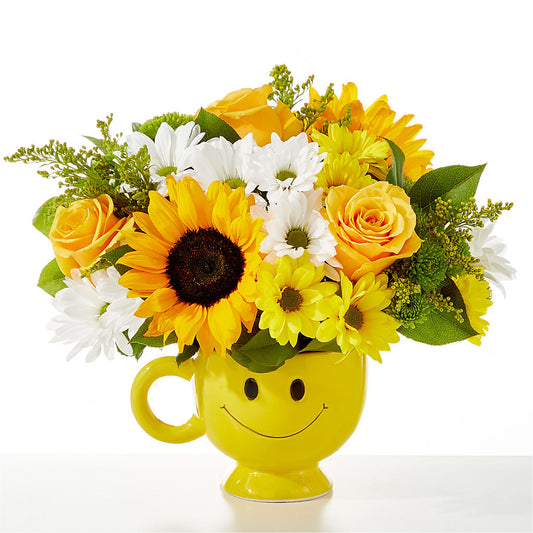 Be Happy Bouquet –  Olive Branch Flowers, Chittenango NY
