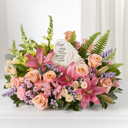Gentle Light Arrangement –  Olive Branch Flowers, Chittenango NY