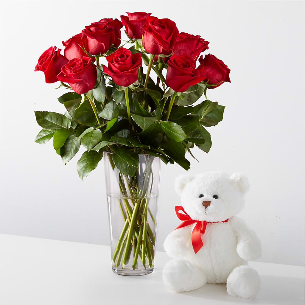 Romantic Long Stem Red Rose Bouquet Bundles –  Olive Branch Flowers, Chittenango NY