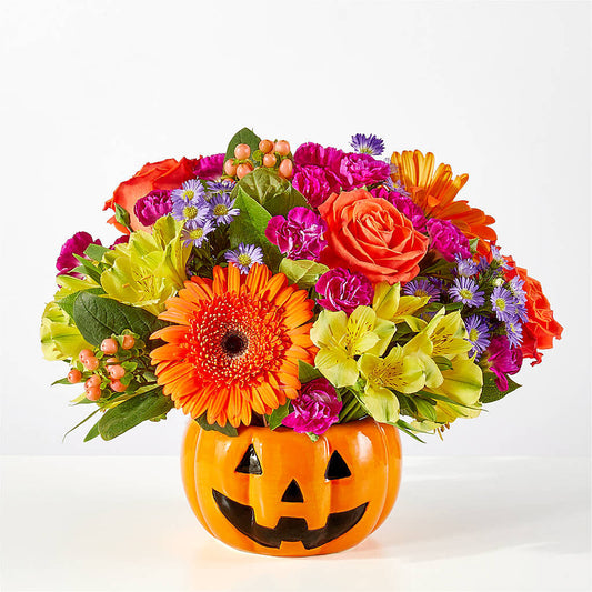 Tricks & Treats Pumpkin –  Olive Branch Flowers, Chittenango NY