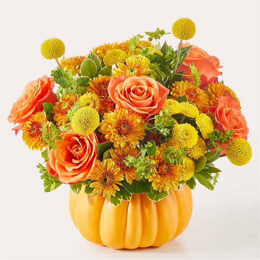 Gourdgeous Pumpkin –  Olive Branch Flowers, Chittenango NY