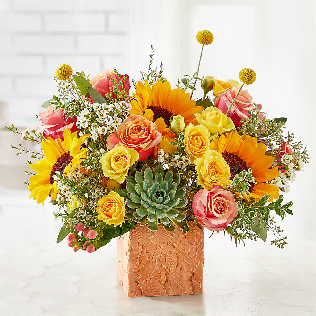 Sunflower Season Bouquet –  Olive Branch Flowers, Chittenango NY