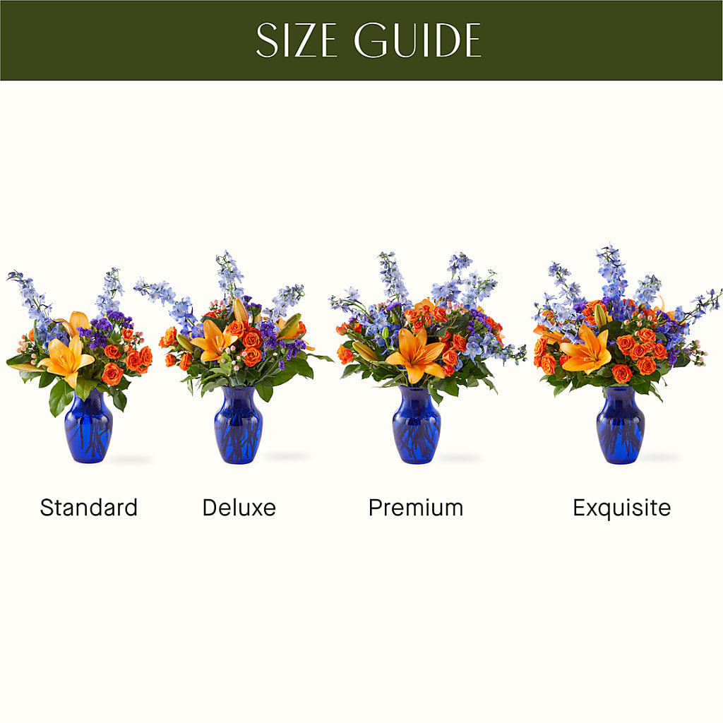 Radiant Citrus Bouquet –  Olive Branch Flowers, Chittenango NY
