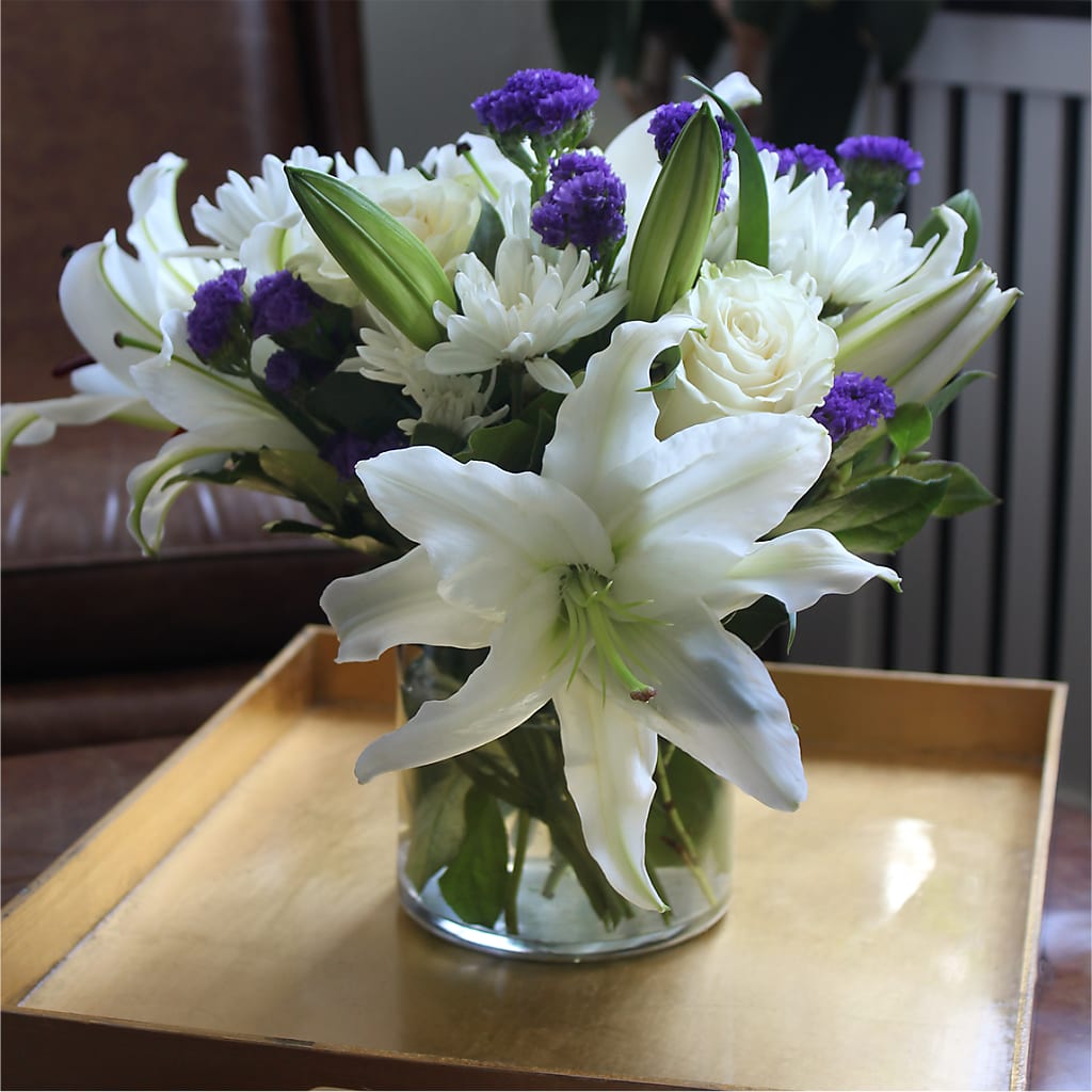 Beyond Blue Bouquet –  Olive Branch Flowers, Chittenango NY
