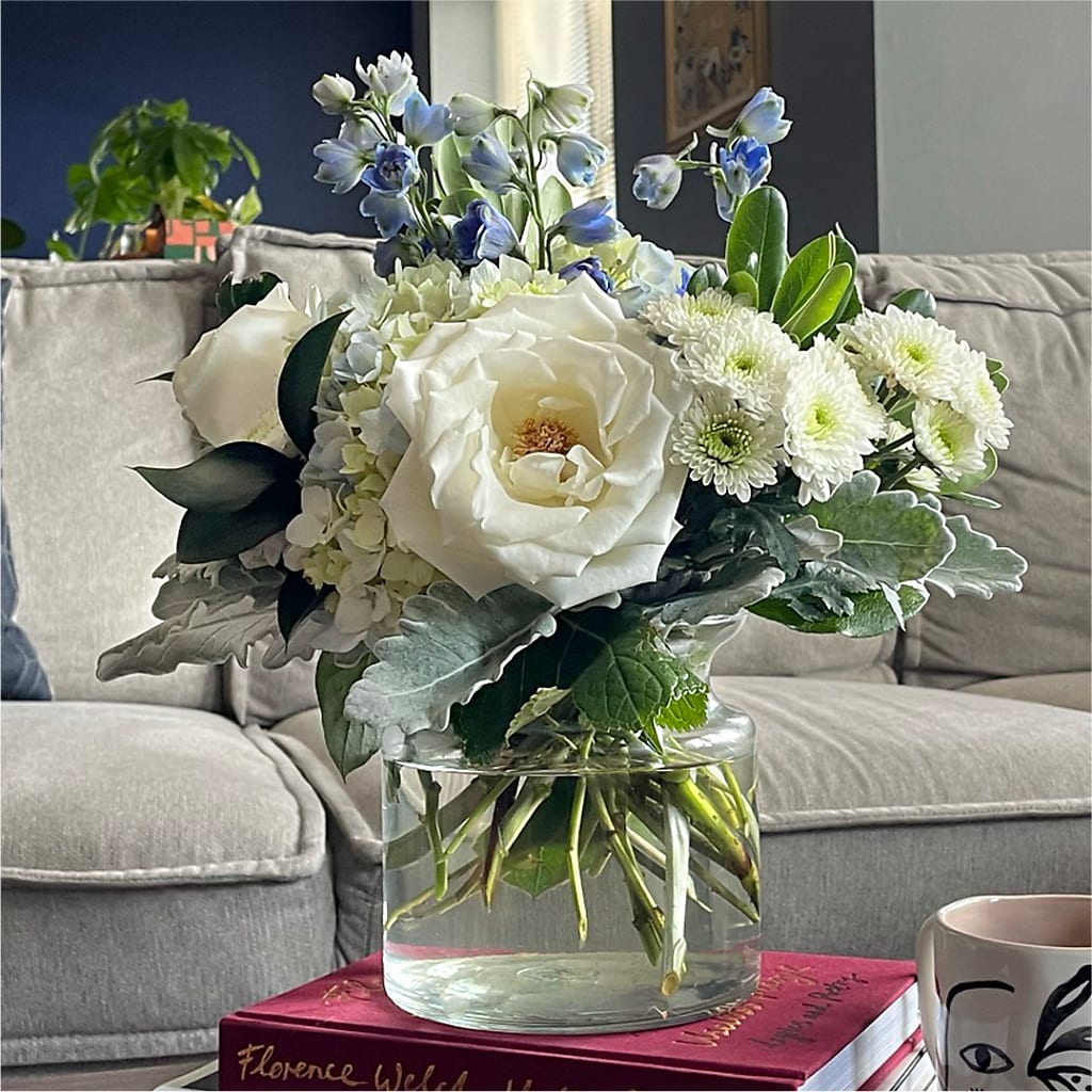 Clear Skies Bouquet –  Olive Branch Flowers, Chittenango NY