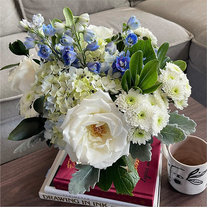 Clear Skies Bouquet –  Olive Branch Flowers, Chittenango NY