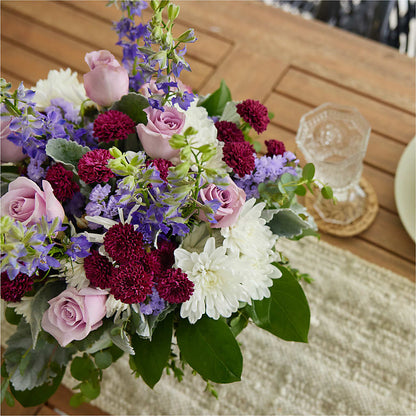 Violet Frost Bouquet –  Olive Branch Flowers, Chittenango NY