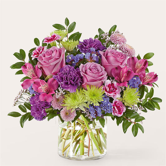 Glass Half Full Bouquet –  Olive Branch Flowers, Chittenango NY
