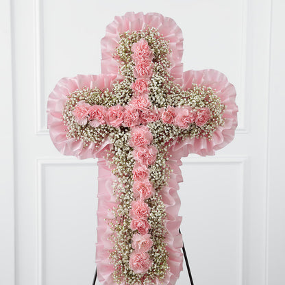 Angel's Cross Easel –  Olive Branch Flowers, Chittenango NY