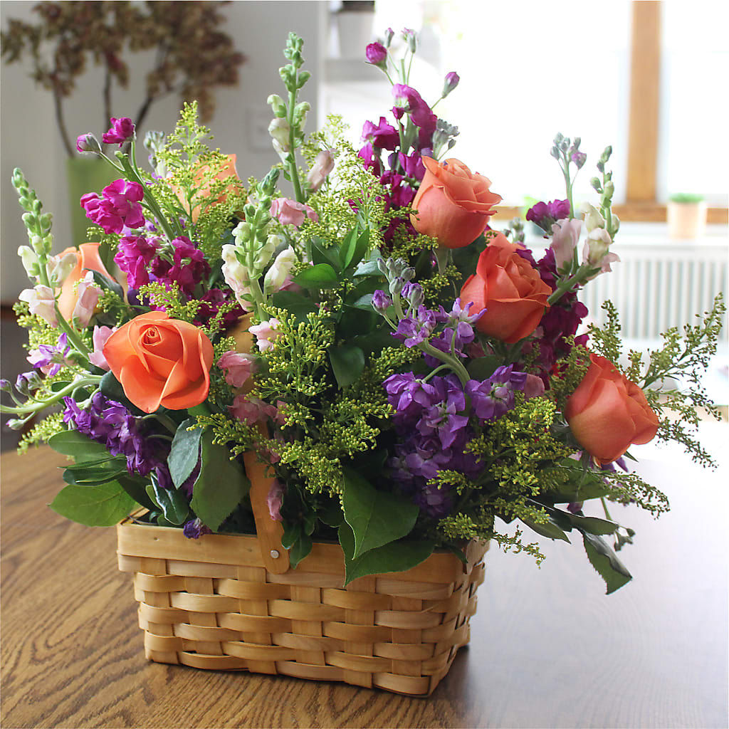 Garden of Life Basket –  Olive Branch Flowers, Chittenango NY