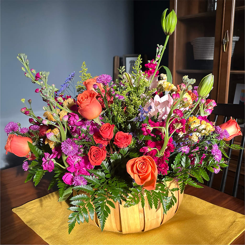 Garden of Life Basket –  Olive Branch Flowers, Chittenango NY