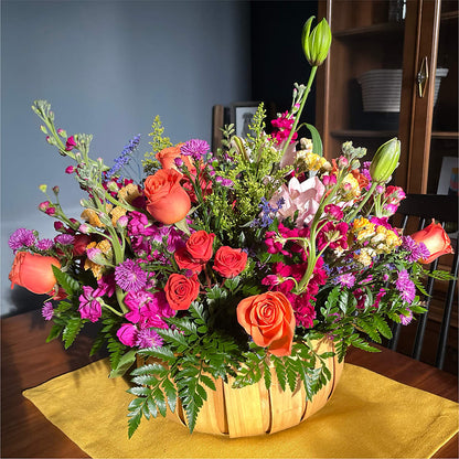 Garden of Life Basket –  Olive Branch Flowers, Chittenango NY