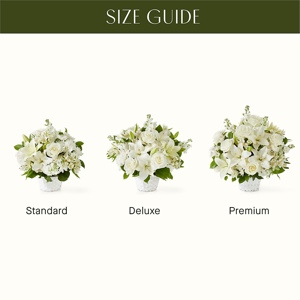 Peaceful Reflections Arrangement –  Olive Branch Flowers, Chittenango NY