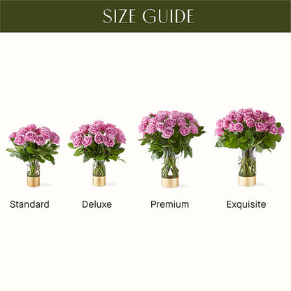 Secret Admirer Lavender Rose Bouquet –  Olive Branch Flowers, Chittenango NY
