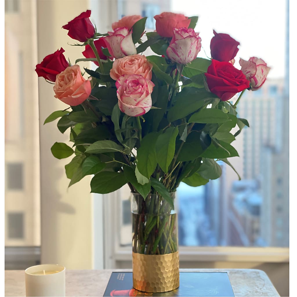 Ever After Rose Bouquet –  Olive Branch Flowers, Chittenango NY