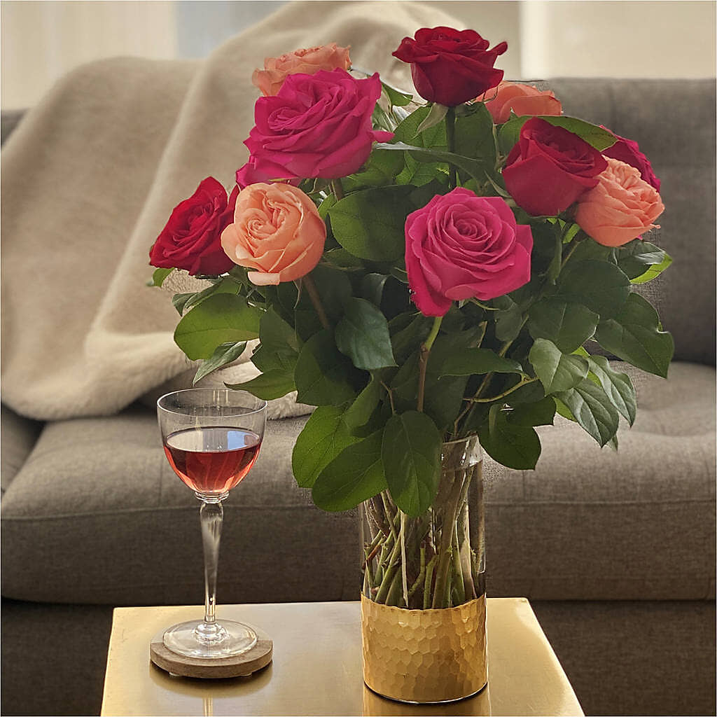 Ever After Rose Bouquet –  Olive Branch Flowers, Chittenango NY