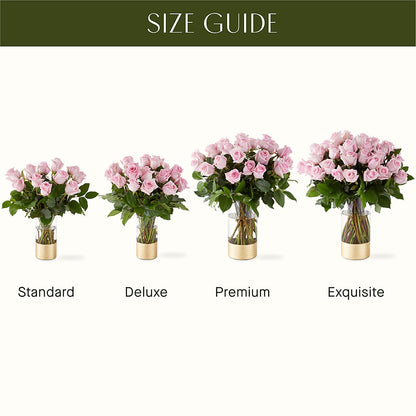 Picture Perfect Pink Rose Bouquet –  Olive Branch Flowers, Chittenango NY