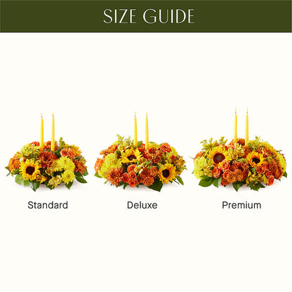 Autumn Harmony Centerpiece –  Olive Branch Flowers, Chittenango NY