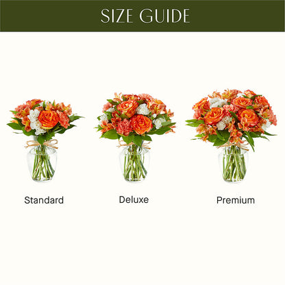 Apricot Glow Bouquet –  Olive Branch Flowers, Chittenango NY