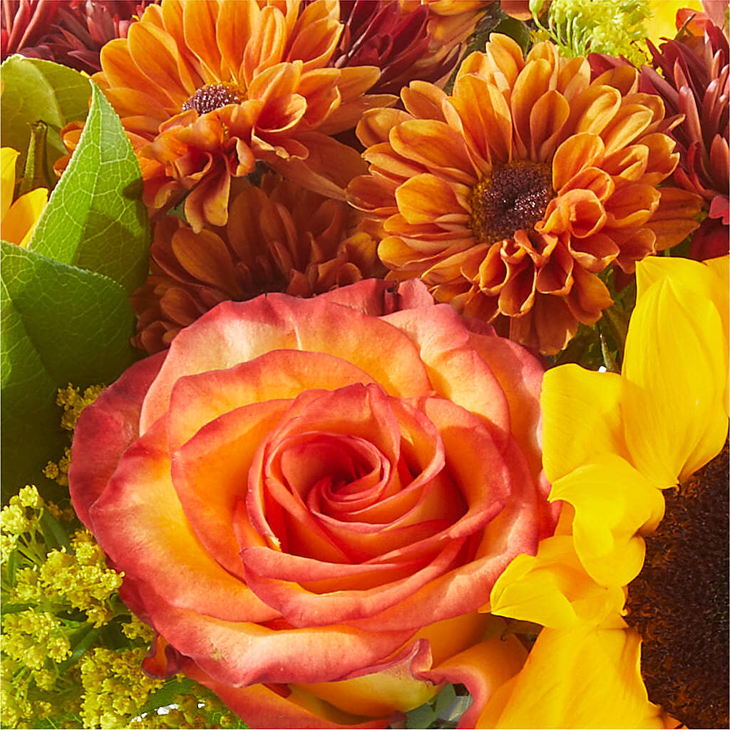 Flannel Scarf Bouquet –  Olive Branch Flowers, Chittenango NY