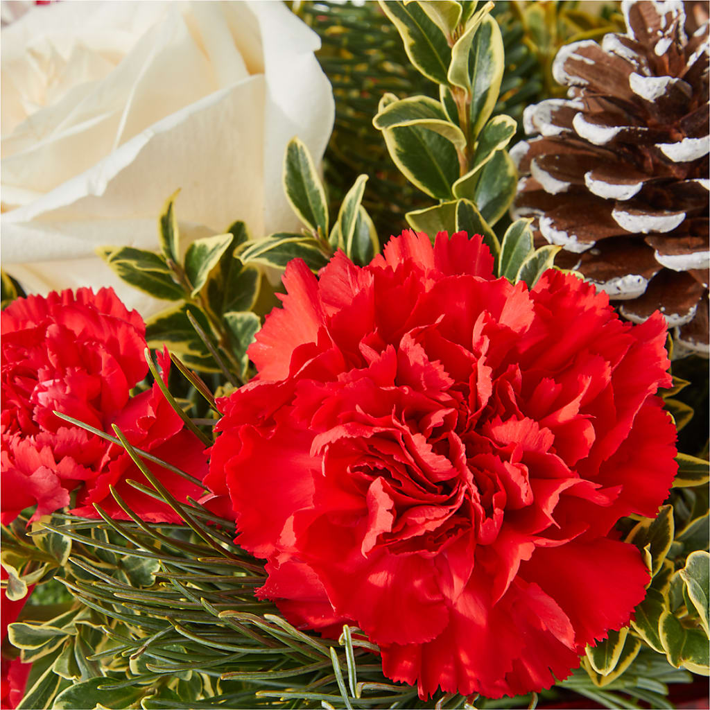 Christmas Market Bouquet –  Olive Branch Flowers, Chittenango NY