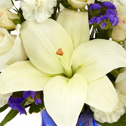 Sapphire Rush Bouquet –  Olive Branch Flowers, Chittenango NY