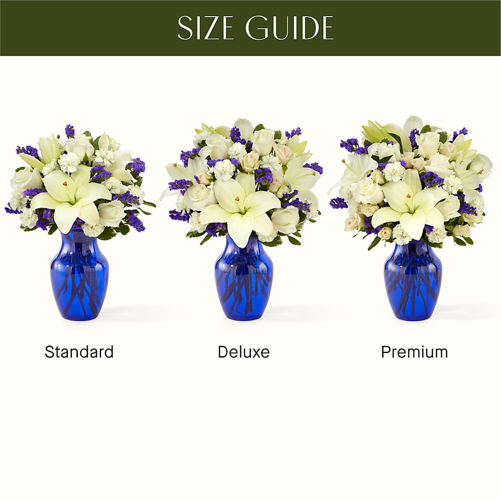 Sapphire Rush Bouquet –  Olive Branch Flowers, Chittenango NY
