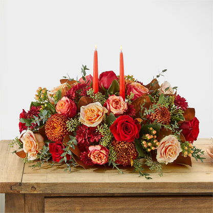 Gather Near Centerpiece –  Olive Branch Flowers, Chittenango NY