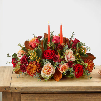 Gather Near Centerpiece –  Olive Branch Flowers, Chittenango NY