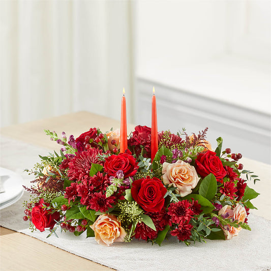 Most Thankful Centerpiece –  Olive Branch Flowers, Chittenango NY