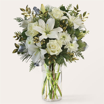 Wintry Mix Bouquet –  Olive Branch Flowers, Chittenango NY