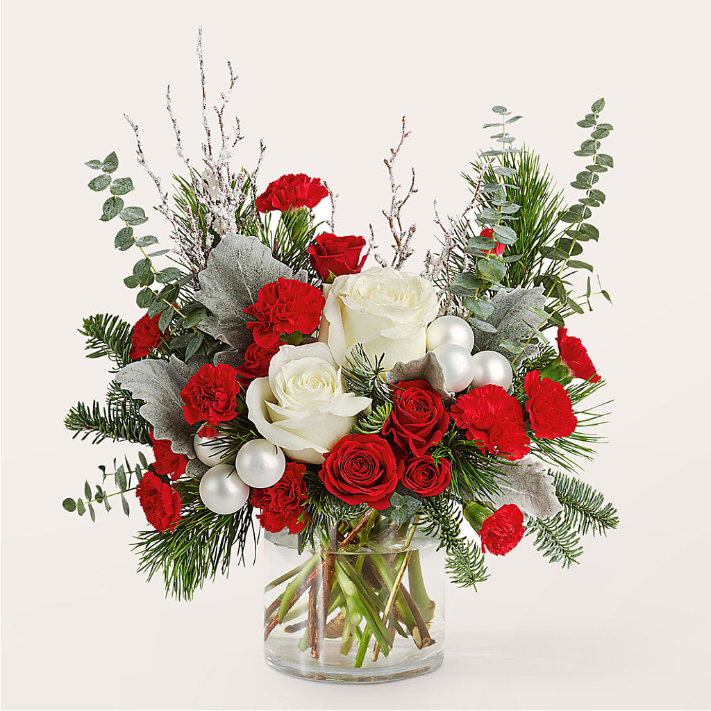 Trimming the Tree Bouquet –  Olive Branch Flowers, Chittenango NY