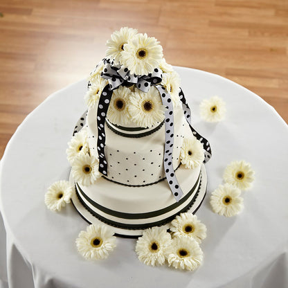 Simple Sophistication Cake Décor –  Olive Branch Flowers, Chittenango NY