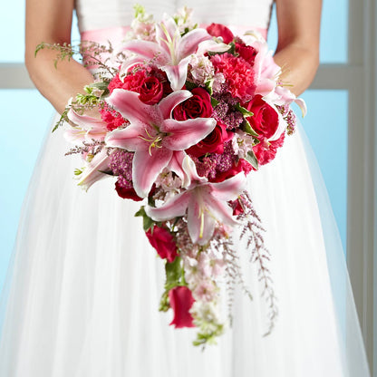 Lily & Rose Bouquet –  Olive Branch Flowers, Chittenango NY
